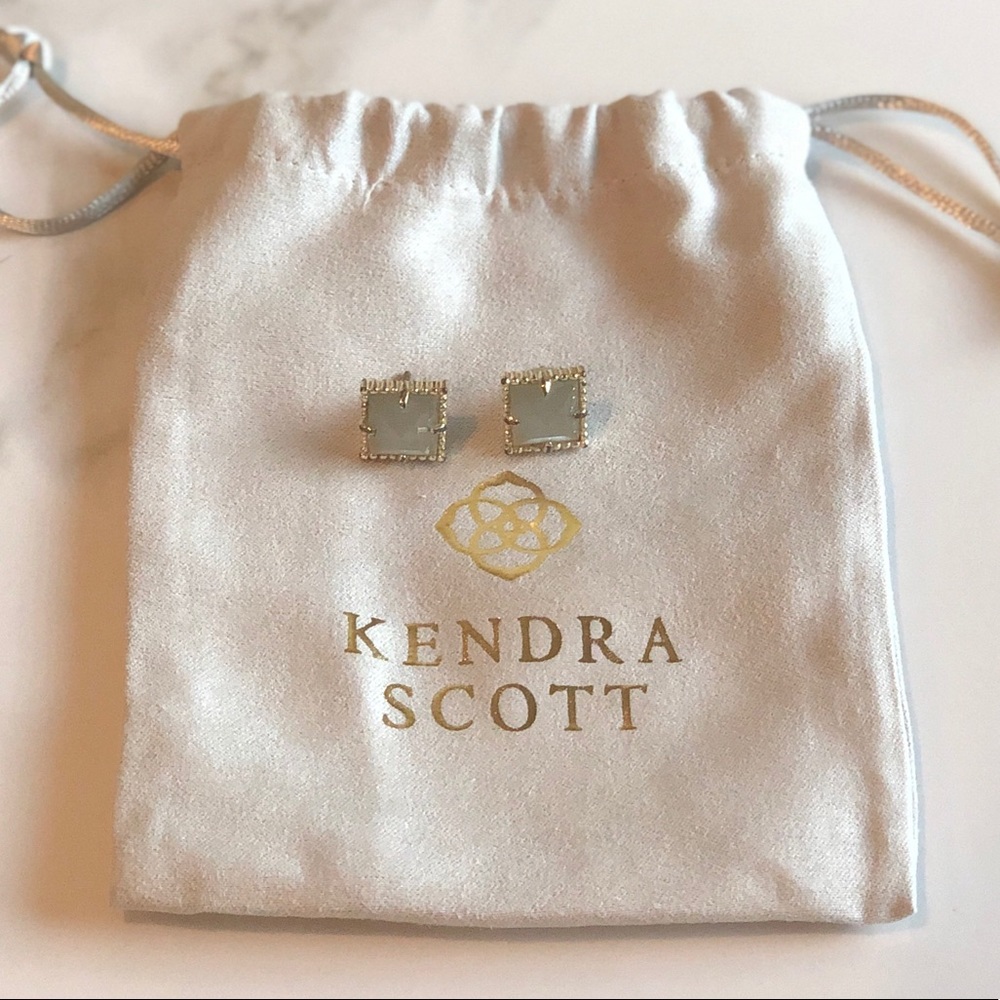 Kendra Scott Crystal Stud Earrings